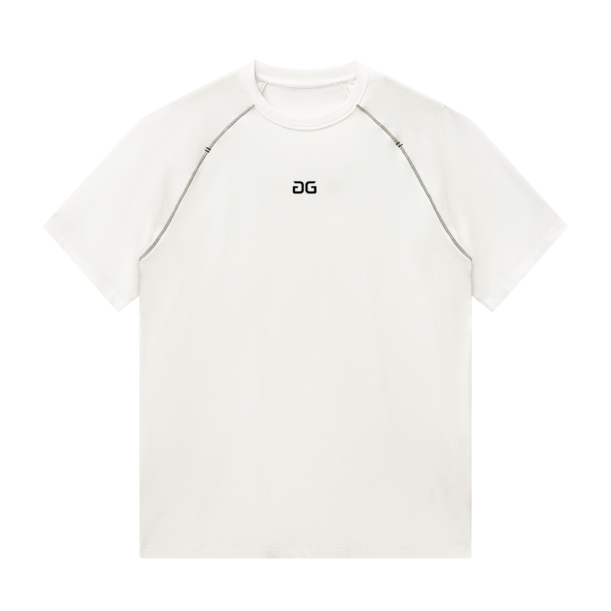 COOLMAX TEE WHITE FRONT – GRAVE / GENTO