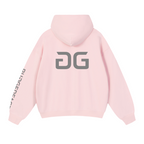 JAVA FORGE HOODIE PINK BACK – GRAVE / GENTO