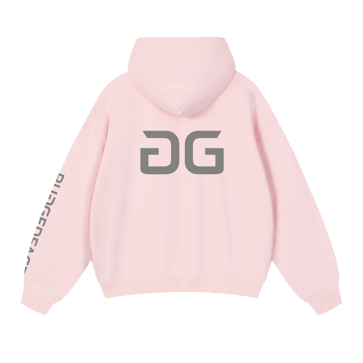 JAVA FORGE HOODIE PINK BACK – GRAVE / GENTO