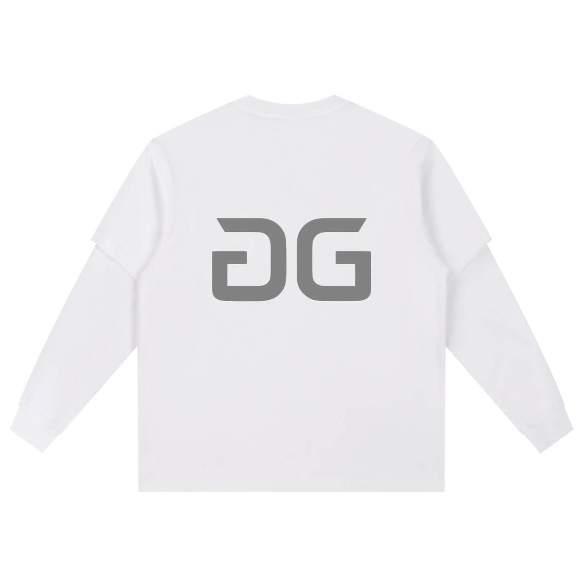 BATIK RAW LONGSLEEVE WHITE BACK – GRAVE / GENTO
