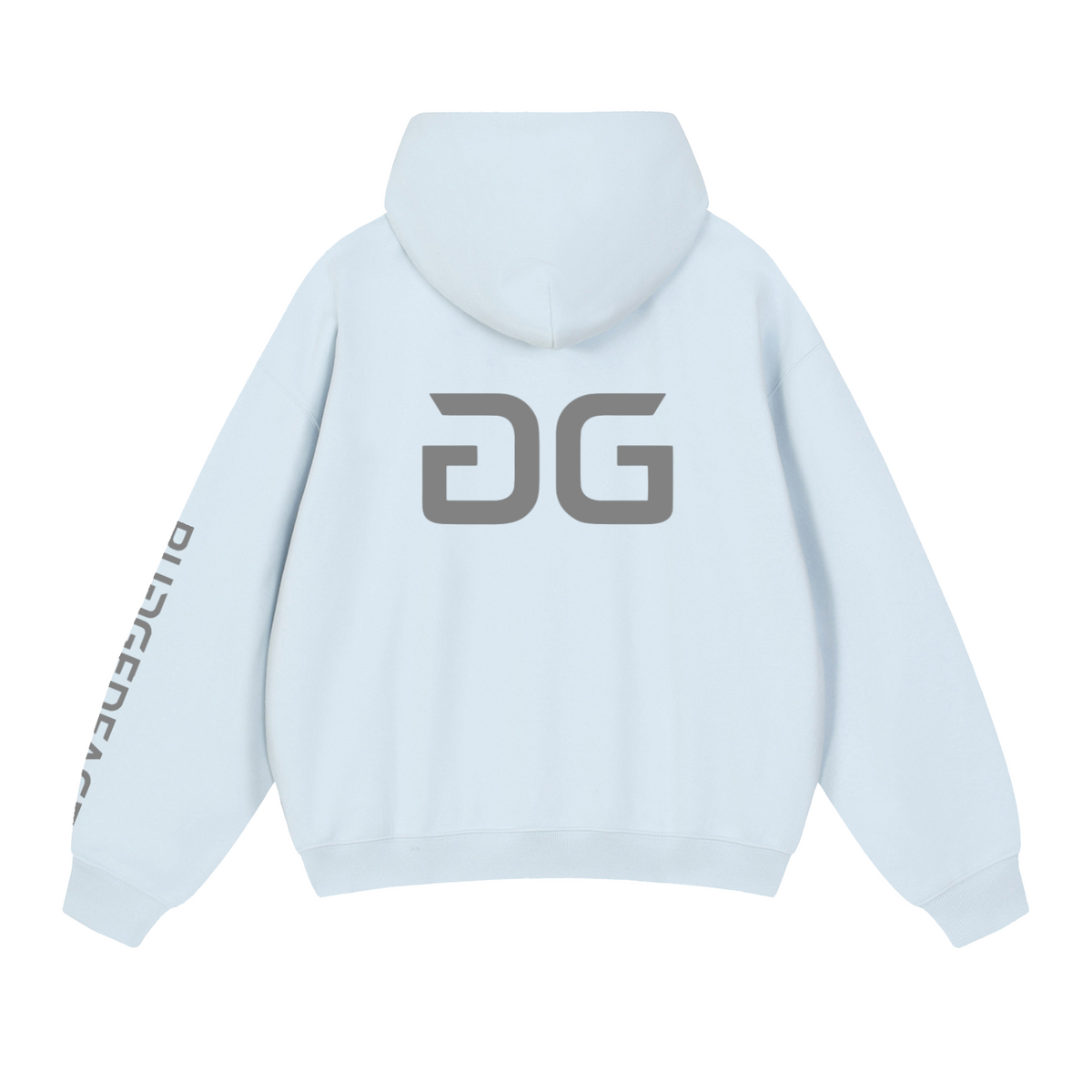JAVA FORGE HOODIE BLEU BACK – GRAVE / GENTO