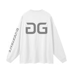 JAVA IRON LONGSLEEVE WHITE BACK – GRAVE / GENTO