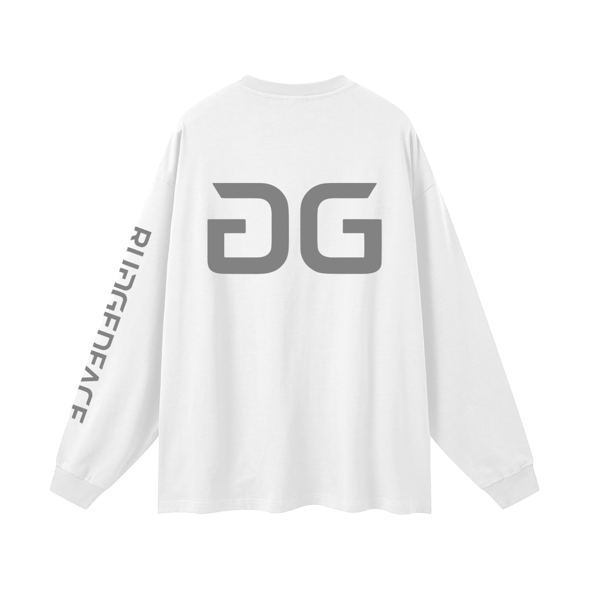 JAVA IRON LONGSLEEVE WHITE BACK – GRAVE / GENTO