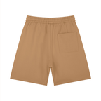 GARUDA LOOSE SHORT KHAKI BACK – GRAVE / GENTO