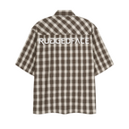SUMATRA BOX FLANNEL BROWN/APRICOT BACK – GRAVE / GENTO