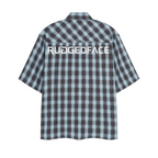 SUMATRA BOX FLANNEL BROWN/BLEU BACK – GRAVE / GENTO