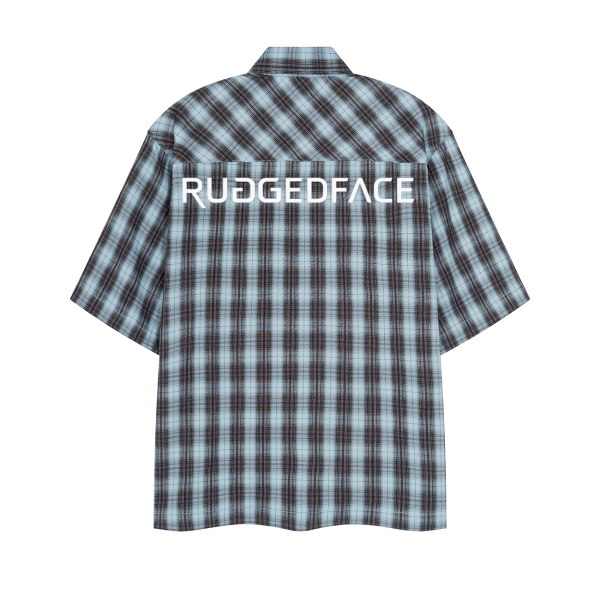 SUMATRA BOX FLANNEL BROWN/BLEU BACK – GRAVE / GENTO