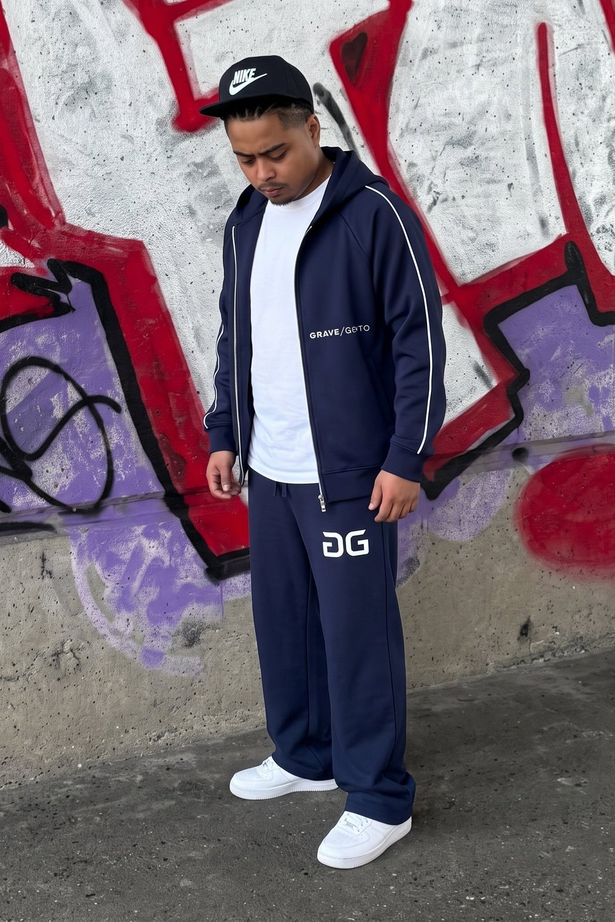 Elementals Raglan Navy Blue | Matching Set
