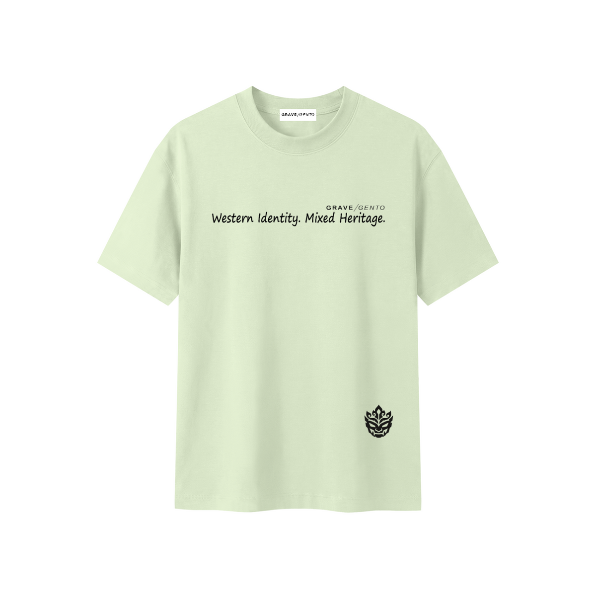 JAVA WARISAN TEE GREEN FRONT – GRAVE / GENTO