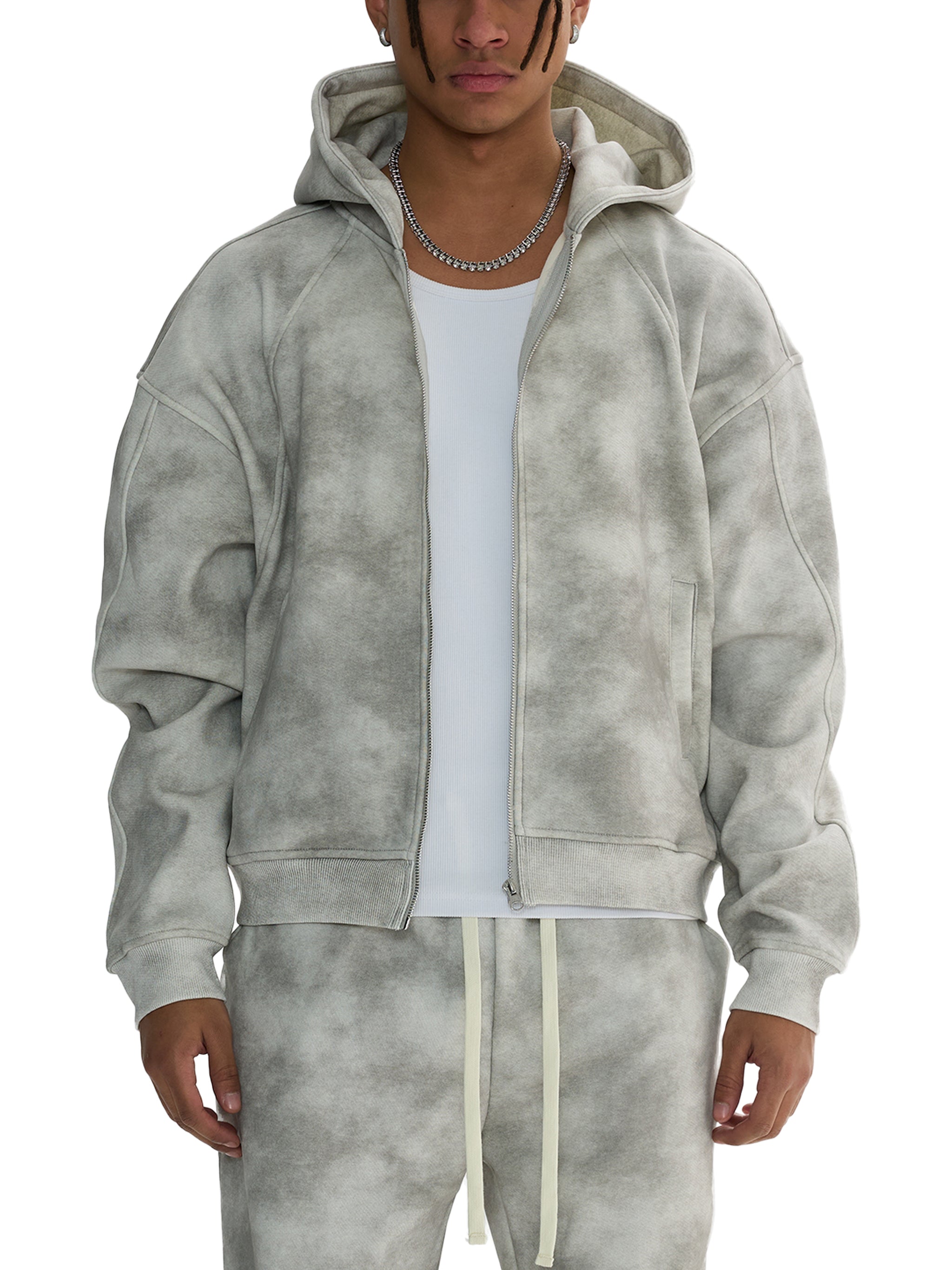 RUGGEDFACE_Dirty_Washed_Zip-Up_Fleece_Hoodie_front