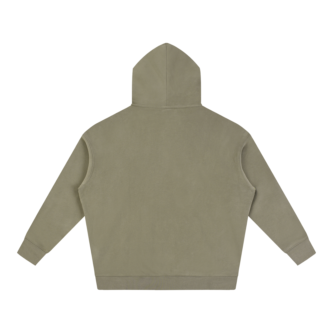 RUGGEDFACE_Essential_Hoodie_Gray_Coffee_flat_back