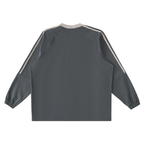 RUGGEDFACE_NUSANTARA_LONGSLEEVE_Dark_Gray_with_Khaki_flat_back