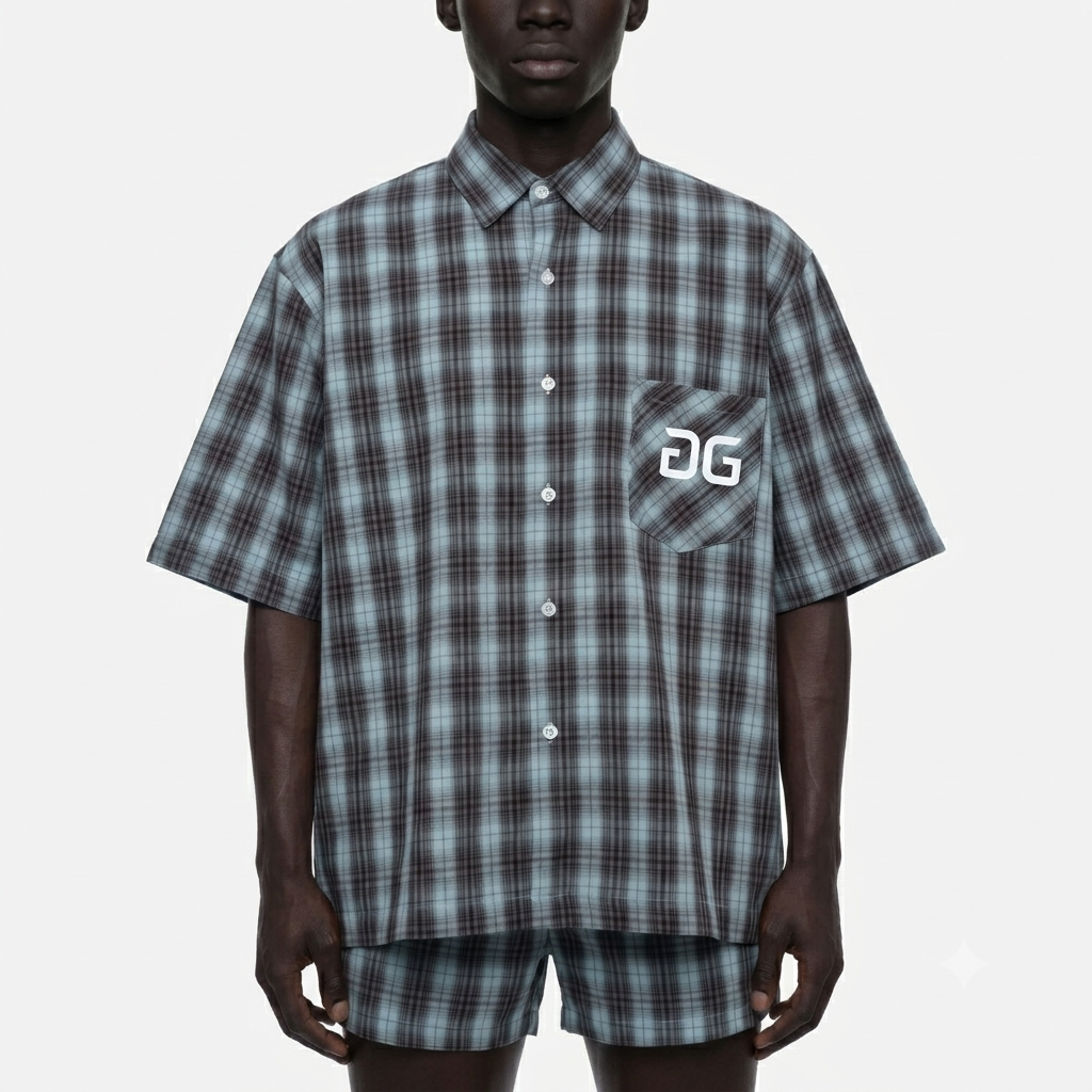 RUGGEDFACE_Sumatra_box_shirt_Brown_with_Blue_front