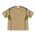 RUGGEDFACE_borneo_raw_tee_Brown_with_Army_Green_flat_front