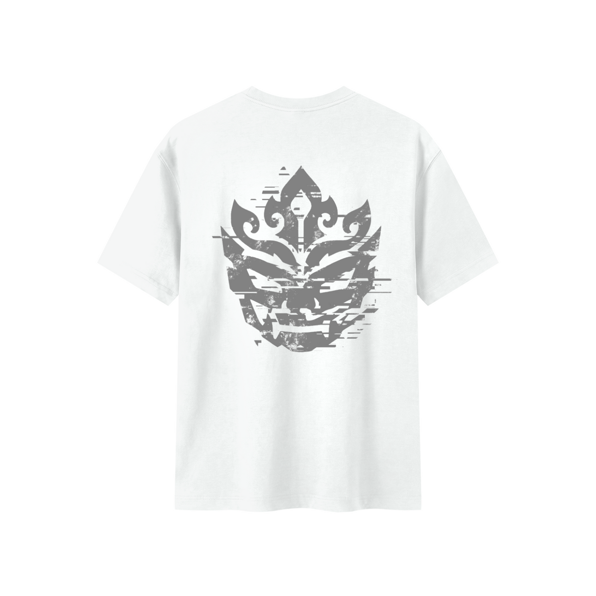 JAVA WARISAN TEE WHITE BACK – GRAVE / GENTO