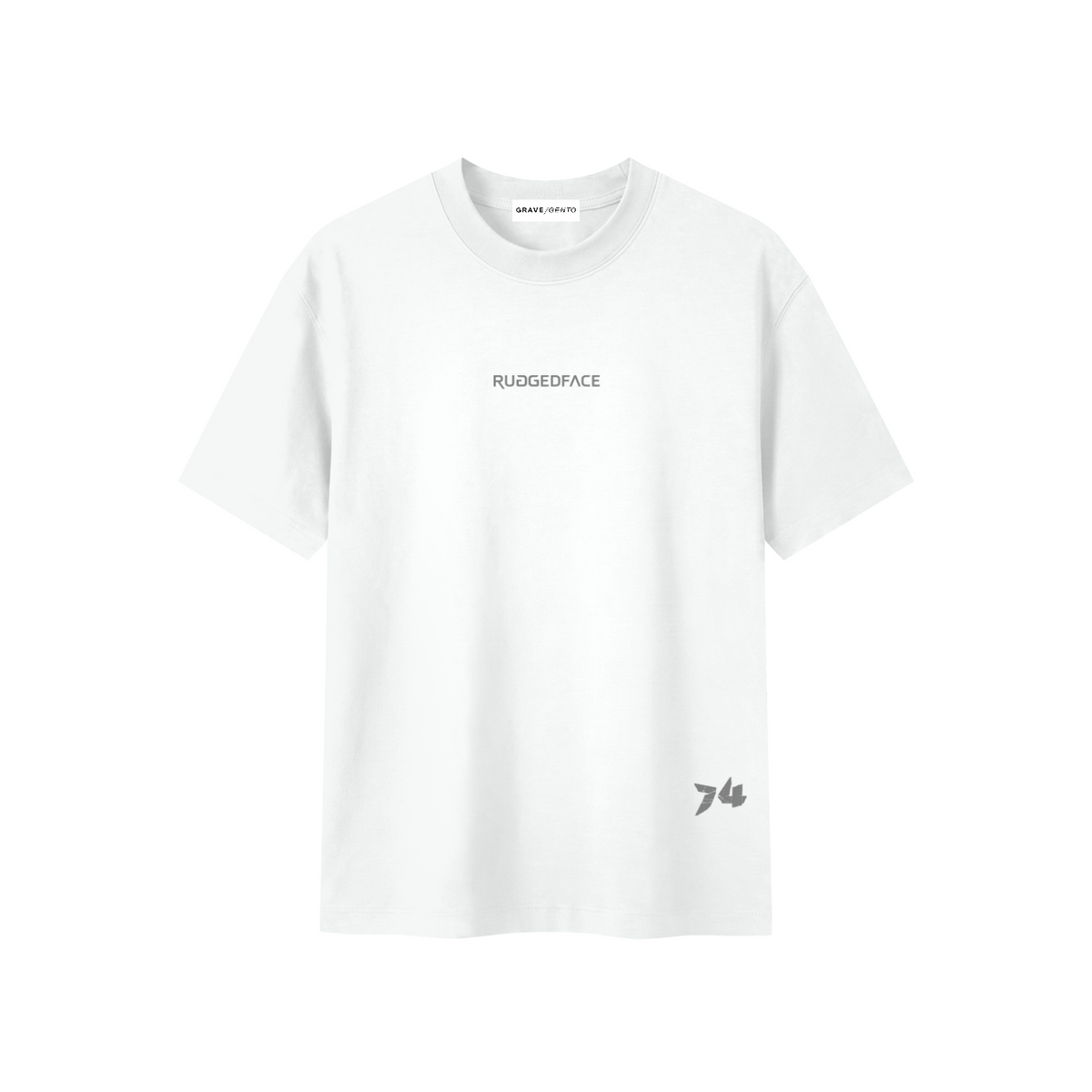 JAVA GANDA TEE WHITE FRONT – GRAVE / GENTO
