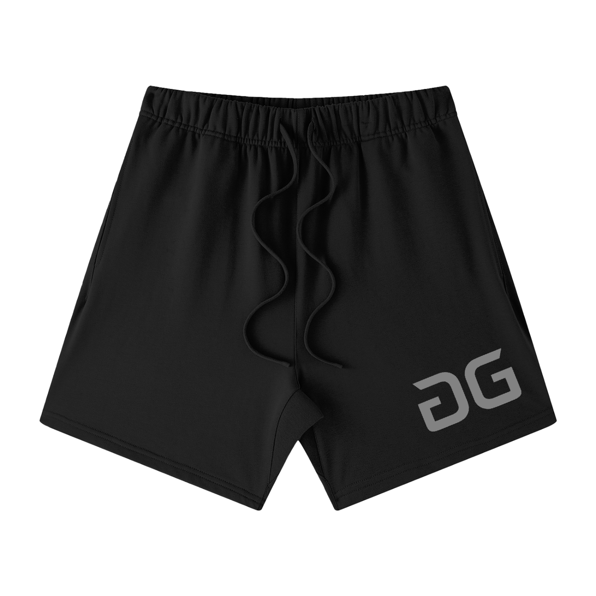 JAVA IRON LOOSE SHORT BLACK FRONT – GRAVE / GENTO