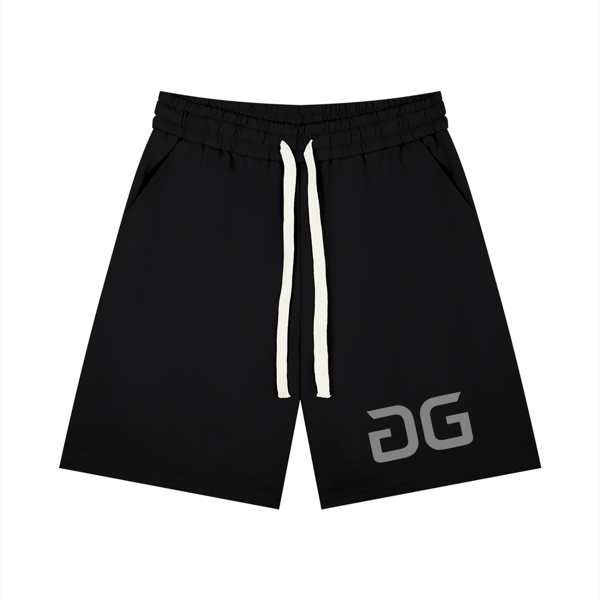 GARUDA LOOSE SHORT BLACK FRONT – GRAVE / GENTOTO