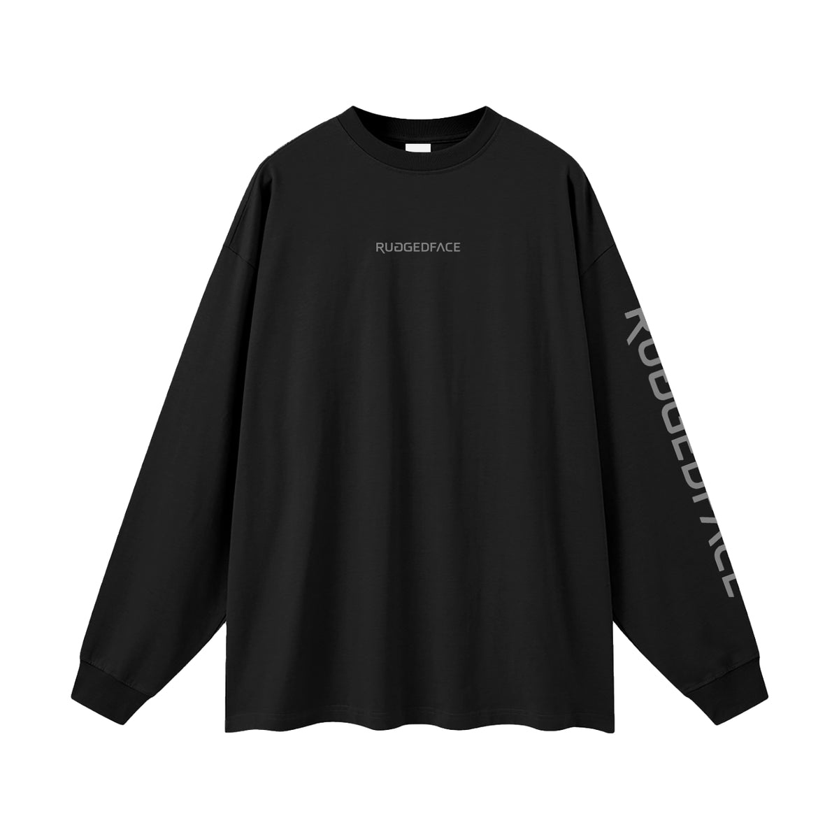 JAVA IRON LONGSLEEVE BLACK FRONT – GRAVE / GENTO